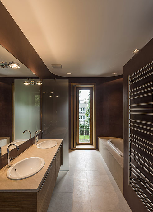 Terra di Pietra mit Steinöl poliert Terra di Pietra mit Steinöl poliert