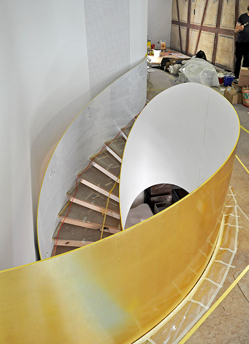 Läckerlihuus, vergolden Läckerlihuus, vergolden