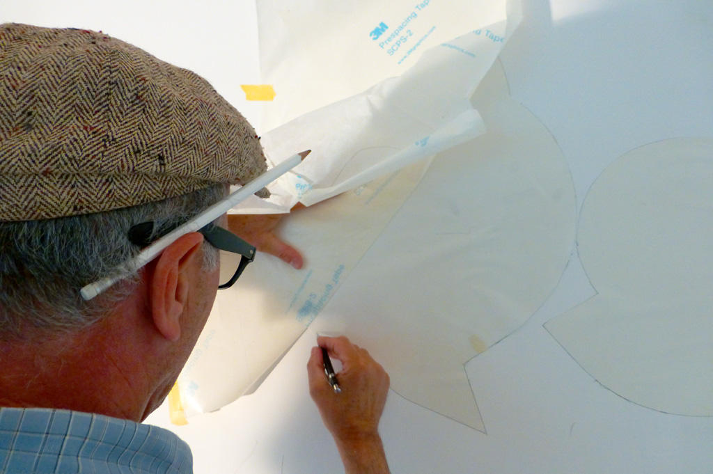 Gipsrelief, Schriftzug SOCAR integrieren Gipsrelief, Schriftzug SOCAR integrieren