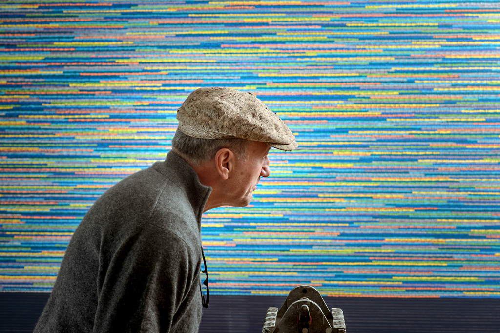 Punktetechnik für grossformatige Bilder, Claude Bickel Punktetechnik für grossformatige Bilder, Claude Bickel