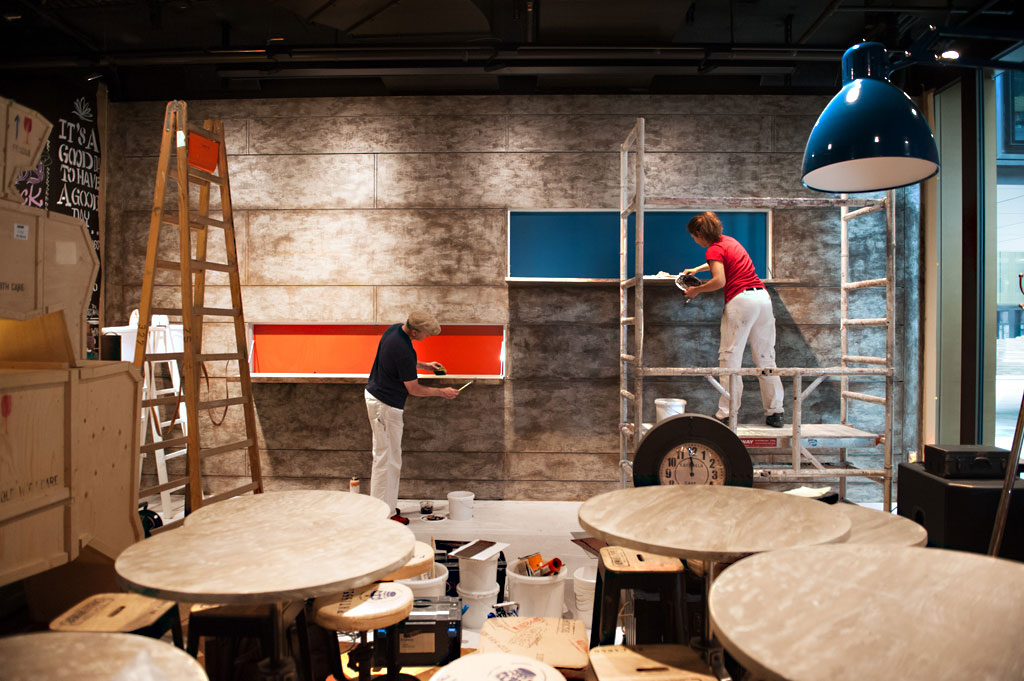 Rostwand streichen Rostwand streichen