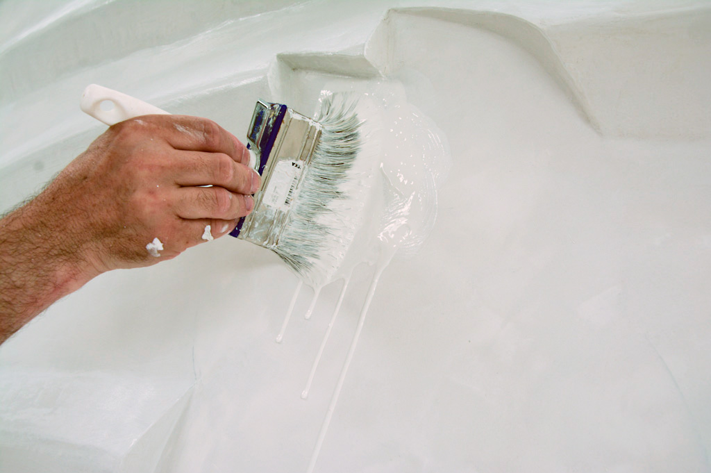 Gipsrelief WEISS GRUNDIEREN Gipsrelief WEISS GRUNDIEREN