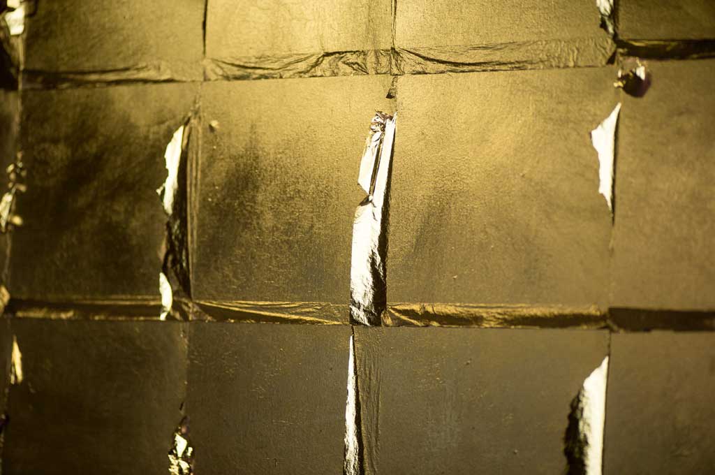 vergolden, Blattgold, Goldblätter vergolden, Blattgold, Goldblätter