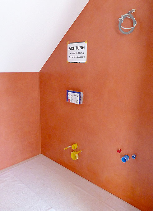 Terra di Pietra geschliffen vor dem Polieren Terra di Pietra geschliffen vor dem Polieren