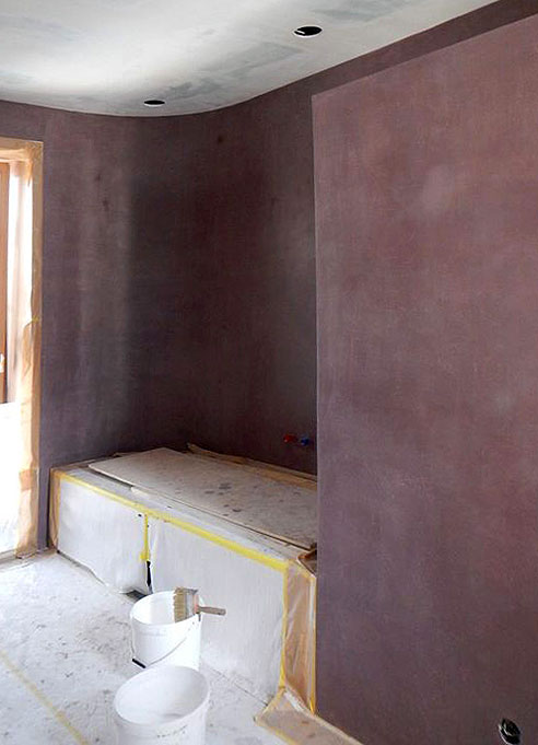 Terra di Pietra, Lehmputz, Bäder Terra di Pietra, Lehmputz, Bäder