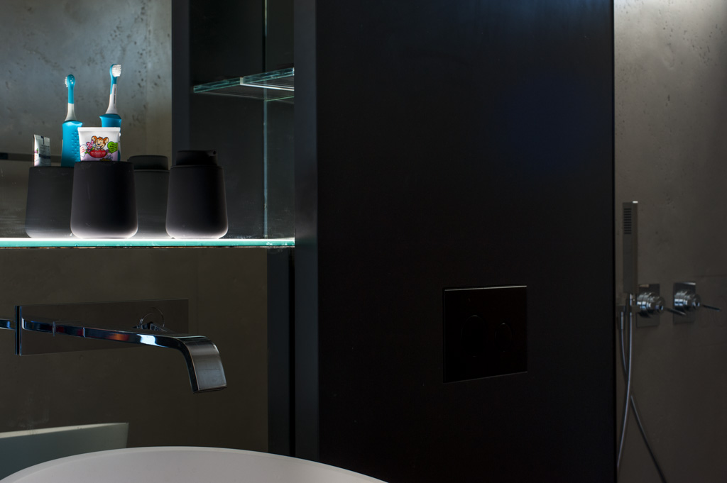 Privathaus Weggis, Betonauftrag Bad Schlafzimmer Privathaus Weggis, Betonauftrag Bad Schlafzimmer