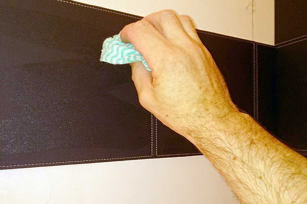 Ledertapete, Lederrechteck Ledertapete, Lederrechteck