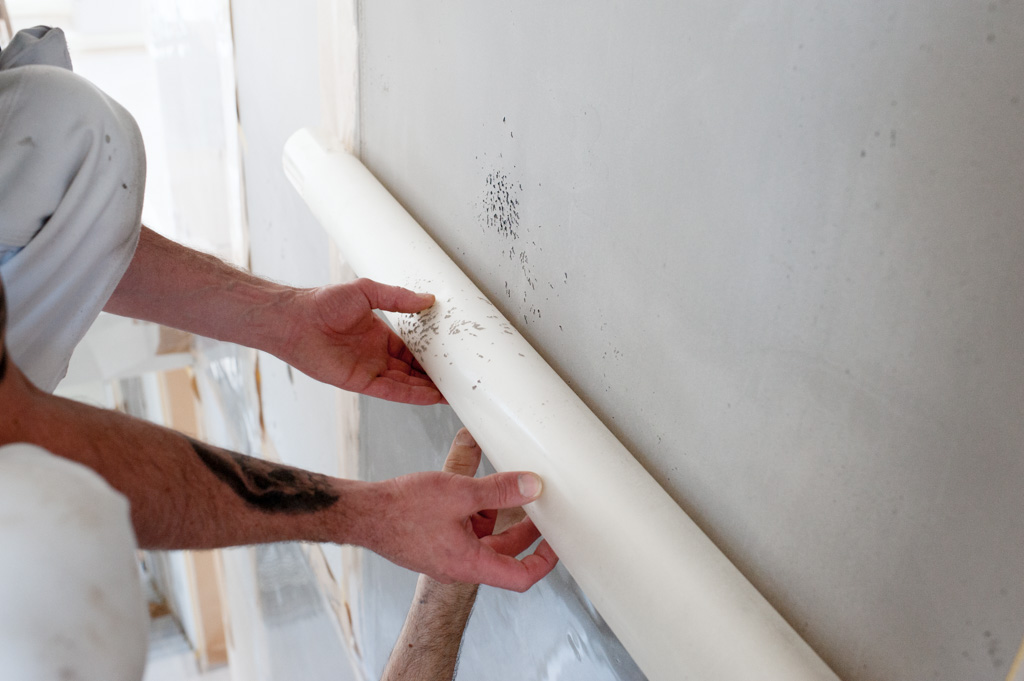 Privathaus Weggis, PVZ Folie abziehen Privathaus Weggis, PVZ Folie abziehen