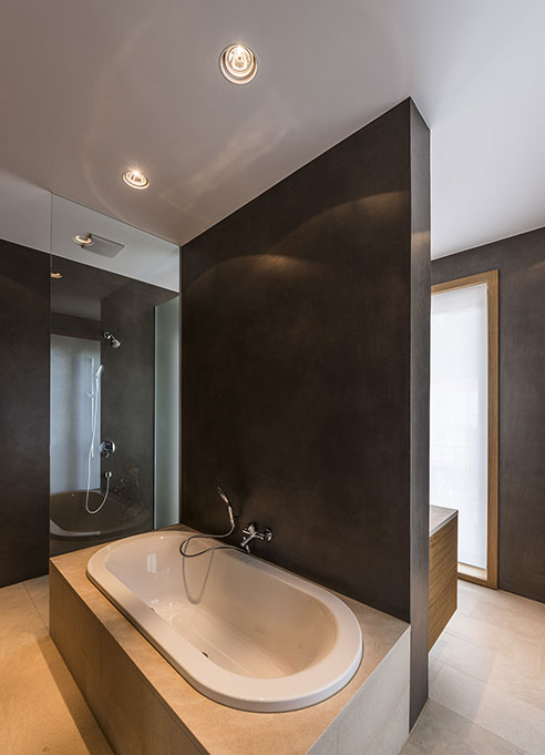 Terra di Pietra, Lehmputz, Badewanne Terra di Pietra, Lehmputz, Badewanne