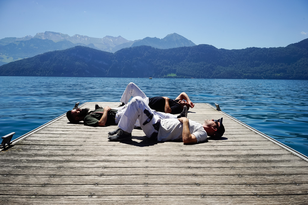 Privathaus Weggis, Mittagspause Privathaus Weggis, Mittagspause