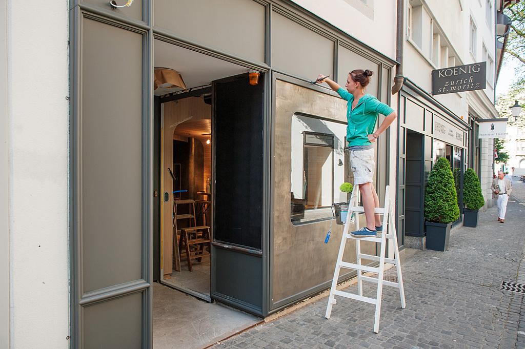 Domeisen, Arbeiten Metallfassade Domeisen, Arbeiten Metallfassade