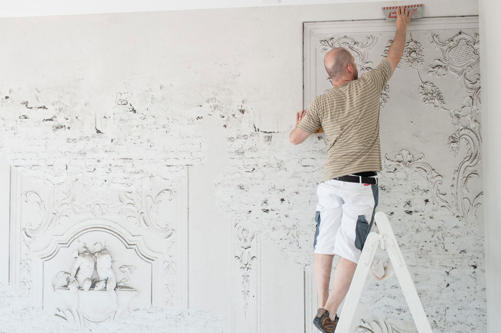 Tapete, Fitnessraum, zuschneiden Tapete, Fitnessraum, zuschneiden