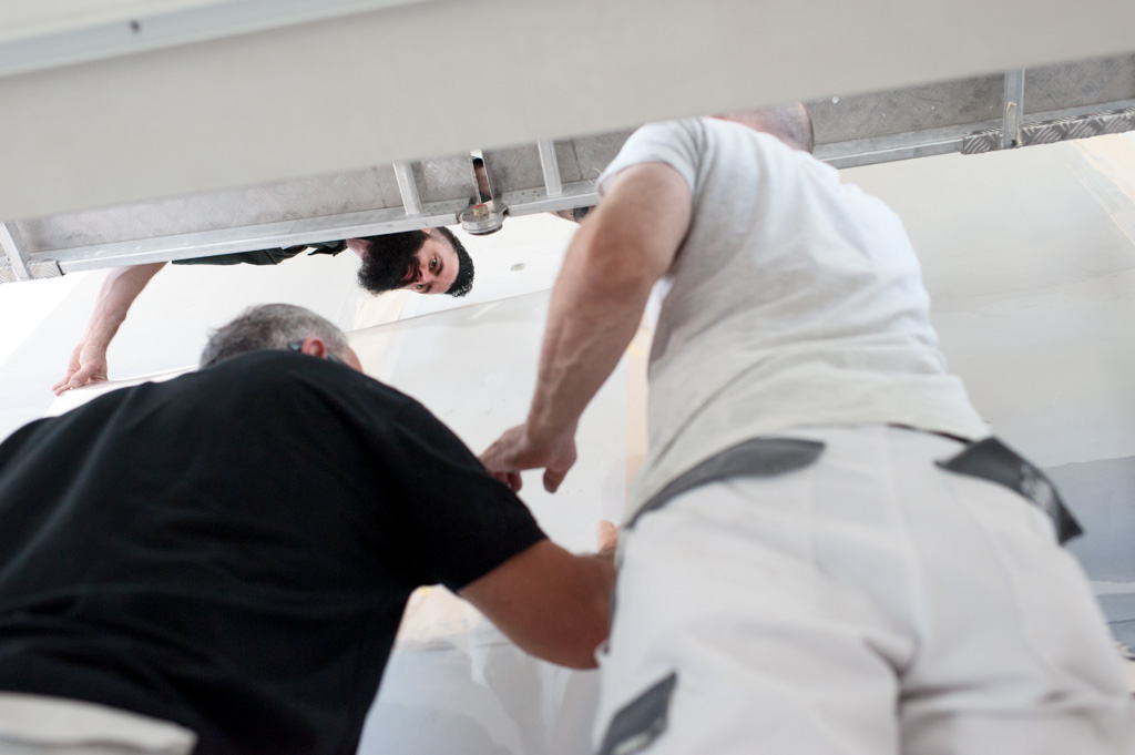 Privathaus Weggis, Betonauftrag Privathaus Weggis, Betonauftrag